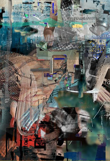 Surface, 2012, Digitale Collage, 50×40 cm